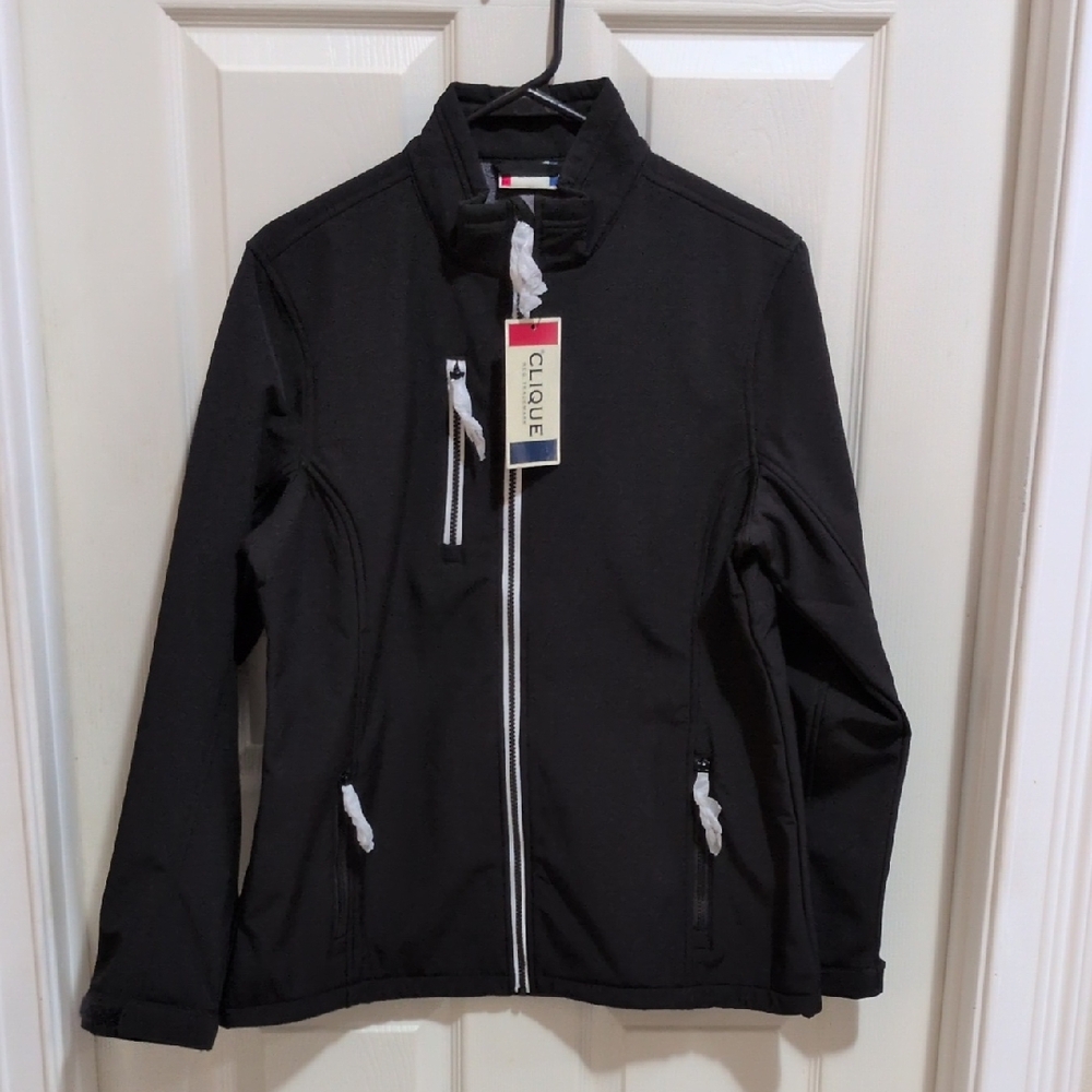 Clique Women's Telemark Softshell Full Zip Jacket Size Medium - NWT